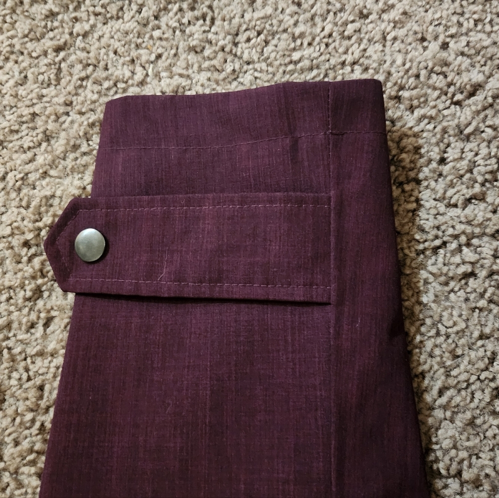 Kirkland Signature Ladies' Trench Coat Purple Lightweight Water Resistant - Picture 8 of 12